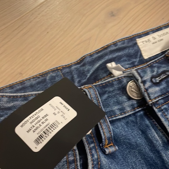 NWT rag and bone Maya High Rise Ankle Slim - Picture 3 of 4